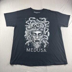 Vampire Freaks Medusa T-Shirt Adult XL Black Spencers Snakes Mythology Crewneck